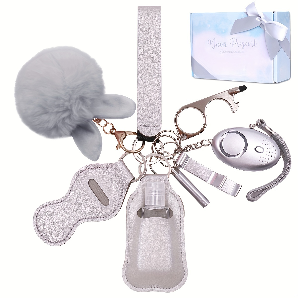 Safety Keychain Full Set - Temu Canada