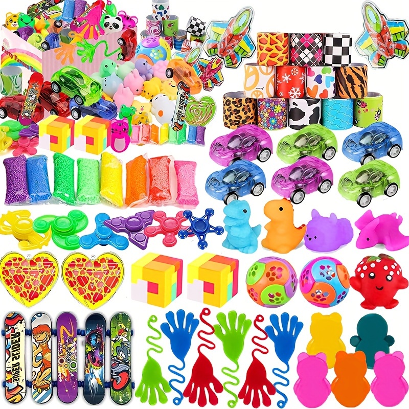 Surtido de juguetes para fiesta de cumpleaños para niños, bolsa de  caramelos, relleno de Piñata, caja de juguetes sorpresa para niños y niñas  - AliExpress
