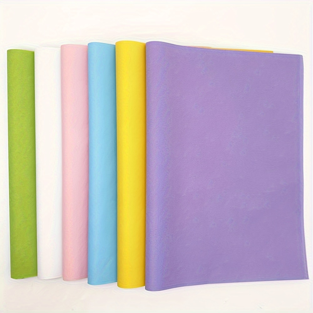 8 color Rainbow Series Color Tissue Wrapping Paper Large - Temu