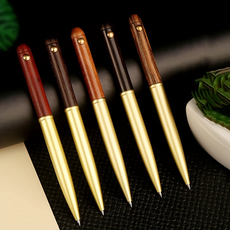 Best Wooden Gel Pen Gift Set With Handmade Rollerball Pen - Temu