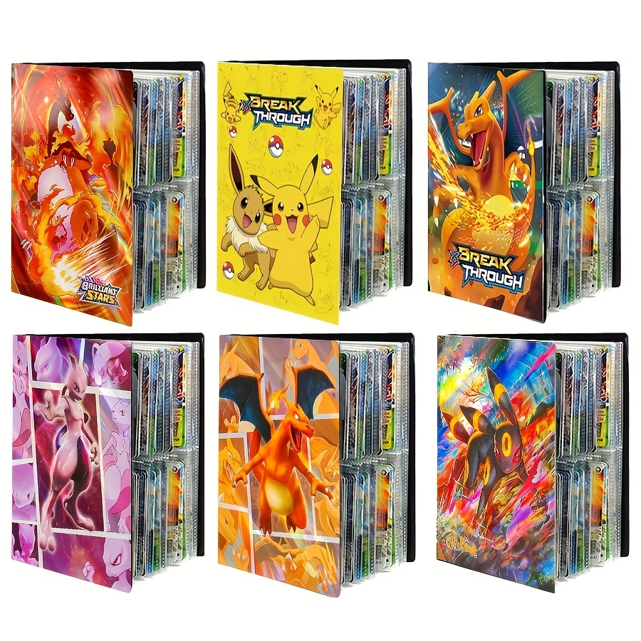 Original GO Cards Collection Folder Letters Album Holder Binder Book Case  Protectors Sleeves Box Pikachu Game GX VMAX - Realistic Reborn Dolls for  Sale