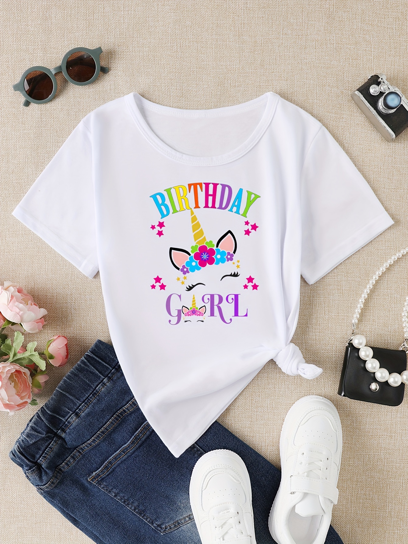 Camisa De Cumpleanos Unicornio Temu Mexico