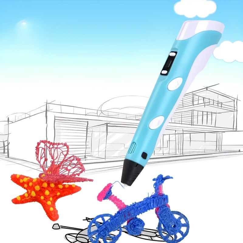 Intelligent 3d Pen With Led Display, 3d Printing Pen With Usb