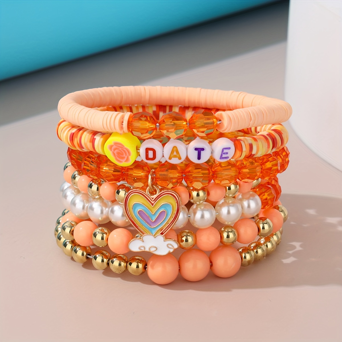 Cute Color Combos For Bead Bracelets - Temu