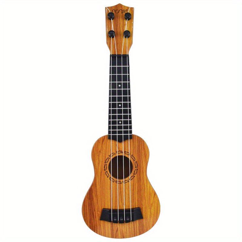 Instrument de musique pour enfants Jouet ukulélé à quatre cordes pour fil  de simulation Jouant de la musique petite guitare