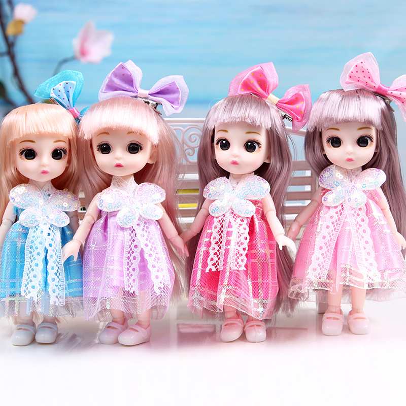BJD Doll Simulation Doll For People ,Cute Kawaii BJD Doll For Boys Girls  Gift, The Top Can Be Opened, 18 Joints