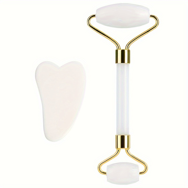 HANABEE Opal Gua Sha Tool Jade Roller,Face Roller Skin Care Tools