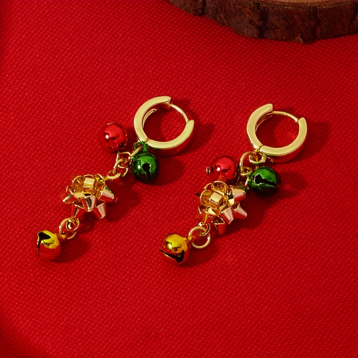 Cascabeles pequeños de oro rosa, campanas de Navidad, diseño de joyería,  collar de mascotas, campanas de vacaciones, campanas decorativas, campanas