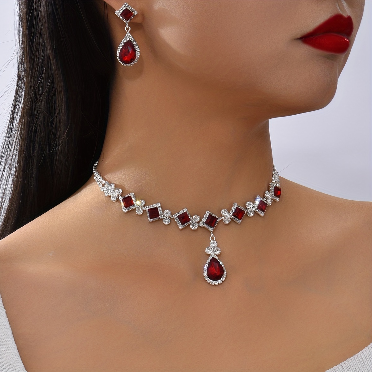 Ruby Jewelry - Temu