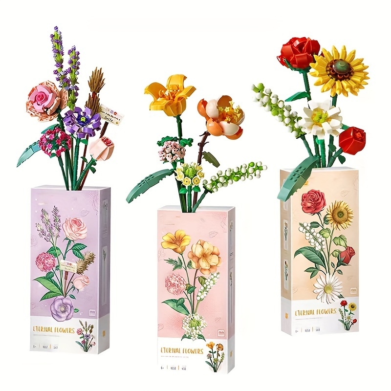 Nouveau non déballéKit de construction de bouquet de fleurs