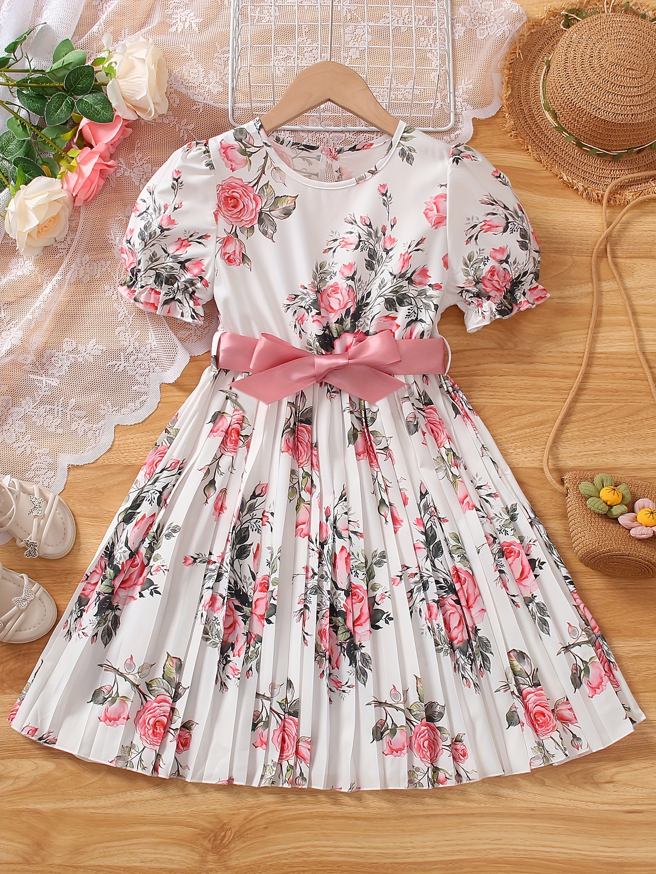 Tea party 2024 smocked dress