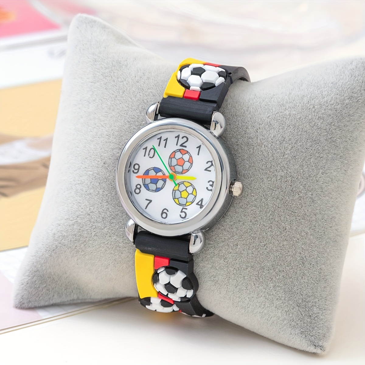 Reloj Infantil Niños Estudiantes Modelo Reloj Niños Material - Temu Spain