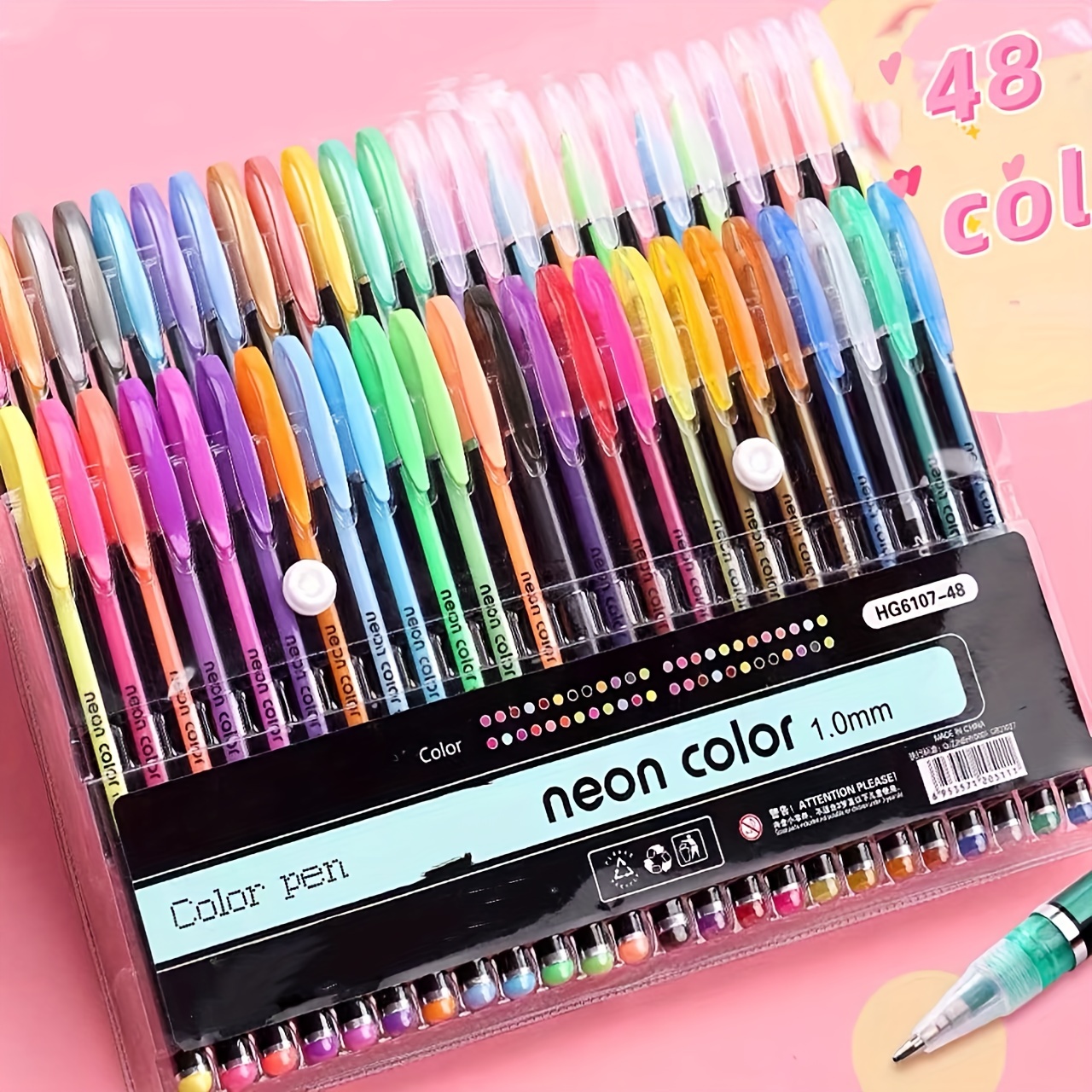 Multicolour Gel Pen, Rainbow Pen, Diamond Pen, Colour Change Gel