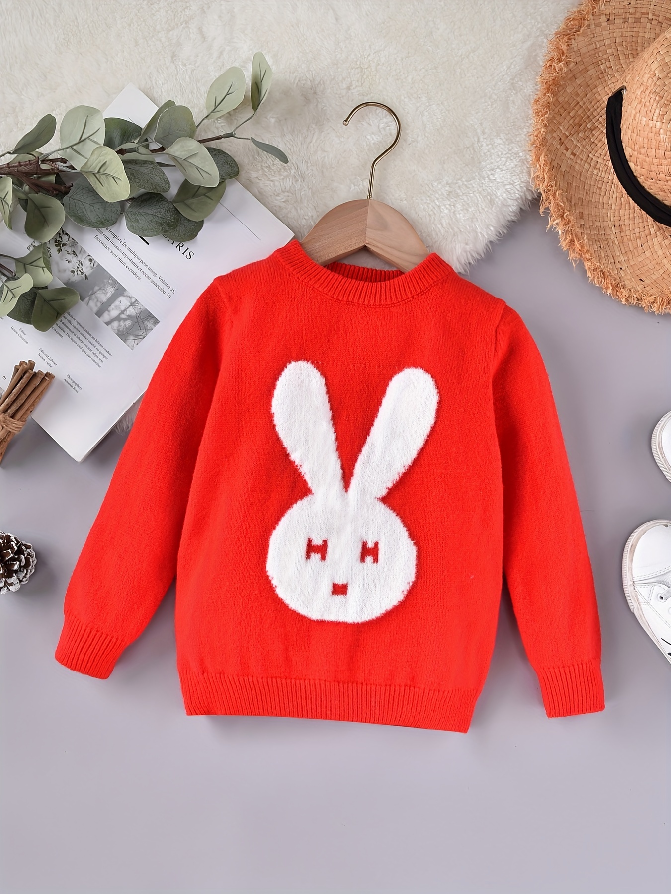 Rabbit clearance design sweater