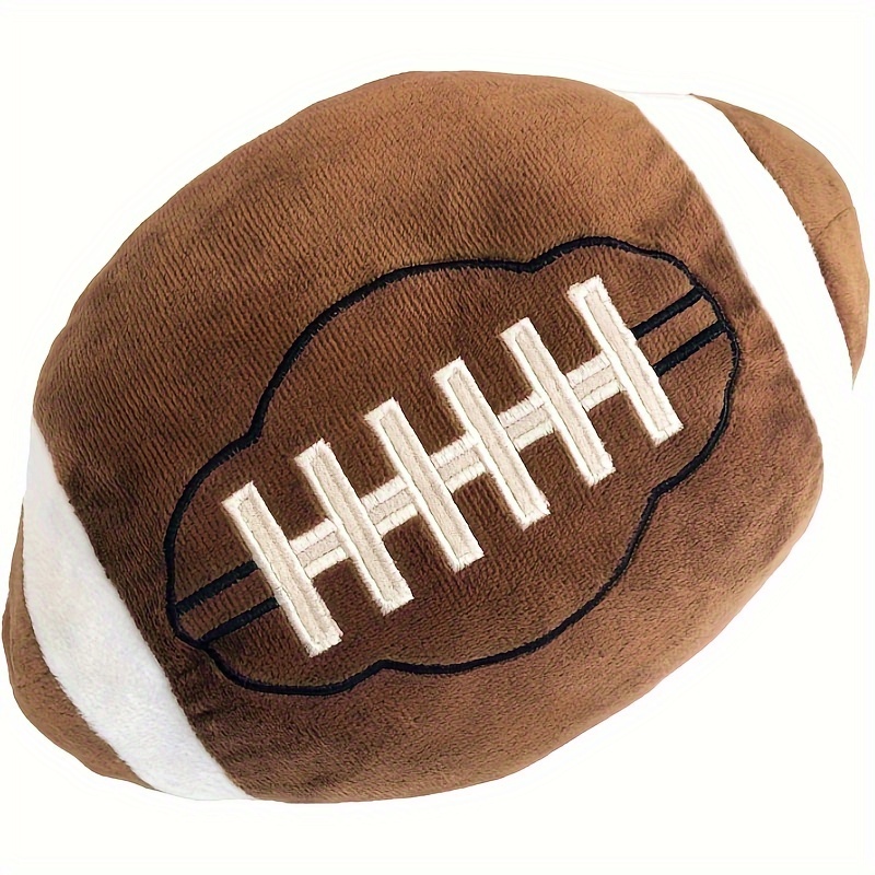 Luxury Football Plush Stuffed Ball Luxury Pillow Soft - Temu