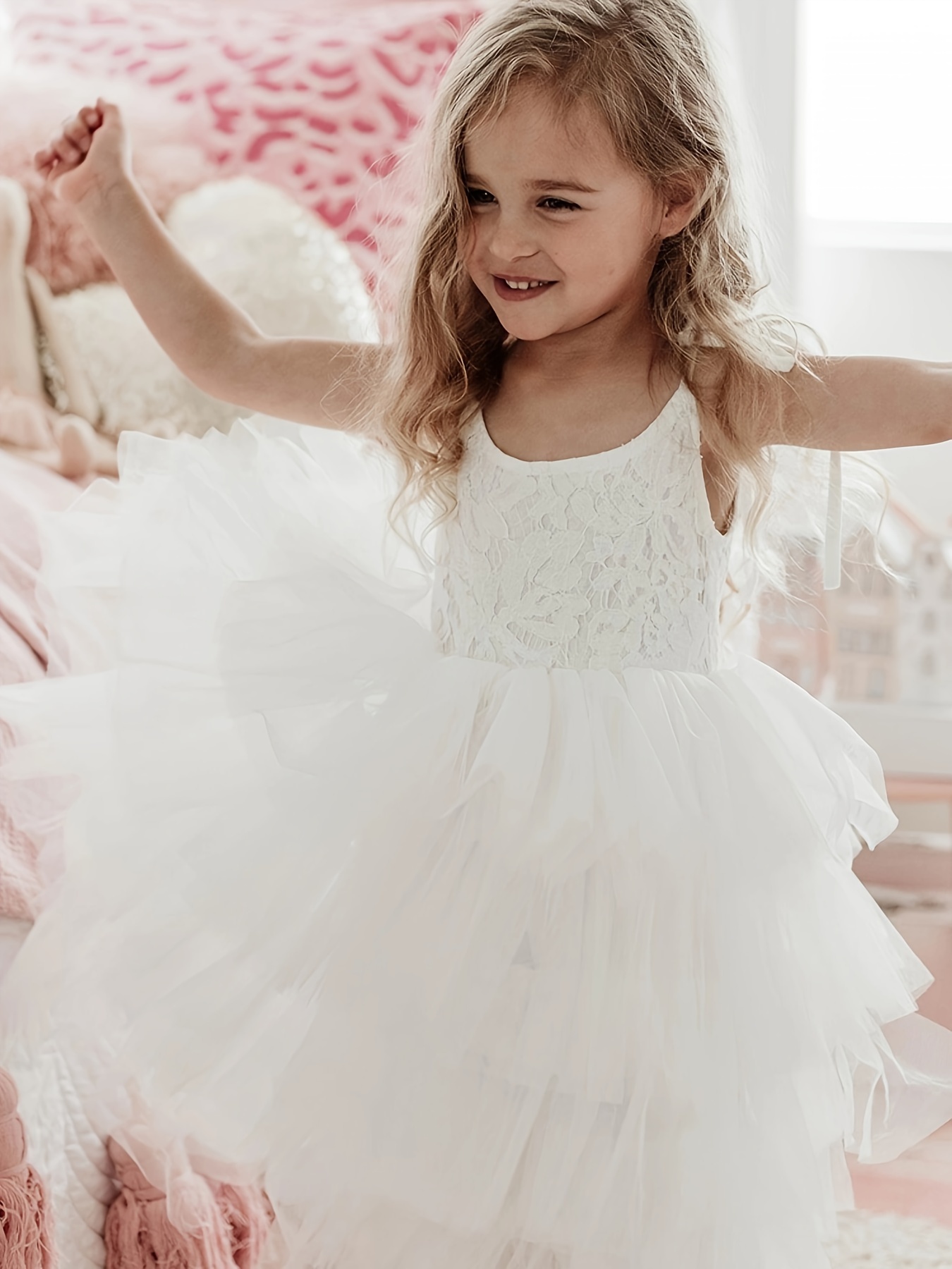 White Tulle Dress - Temu Canada