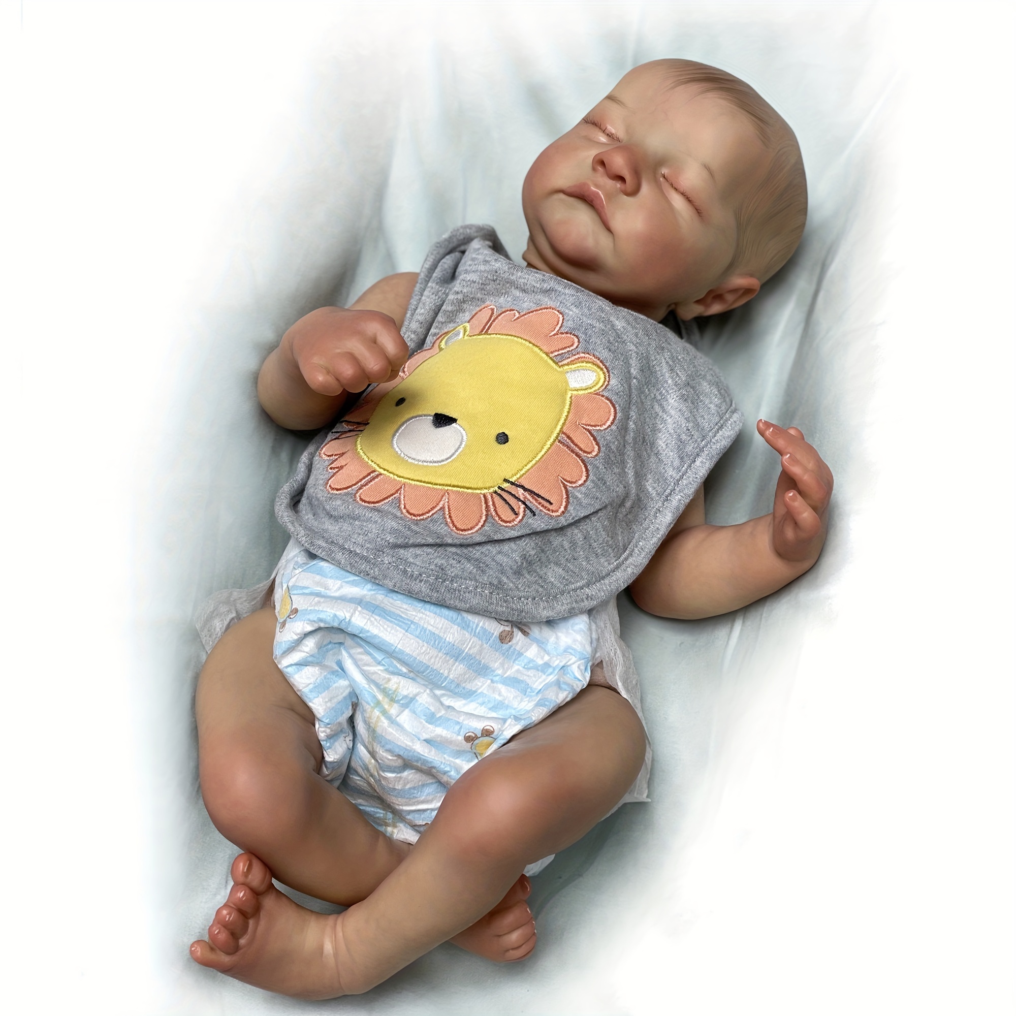 Anano Muñecas Reborn Baby Girl Reborn Maddie cuerpo de silicona – 20  pulgadas, muñecas realistas de bebé recién nacido, venas visibles humanas