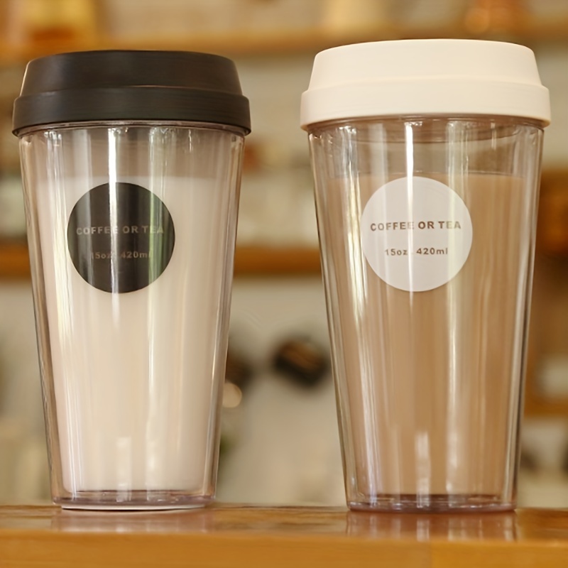 Unbreakable Acrylic Milk Coffee Beer Mugs Food Grade Travel - Temu