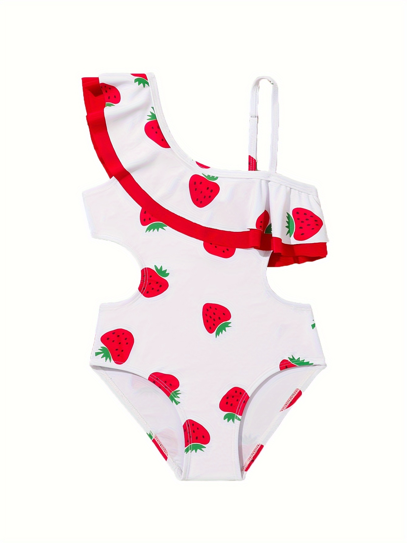 Baby girl hot sale strawberry swimsuit