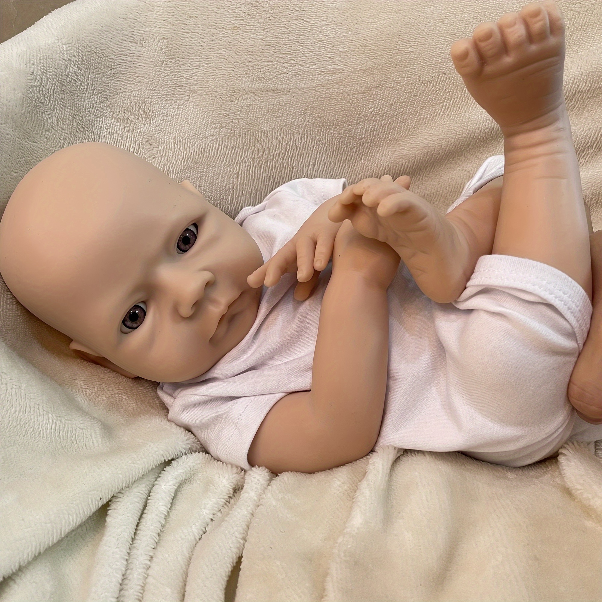 Bebe Reborn -Bebote Realista de Silicona 46cm
