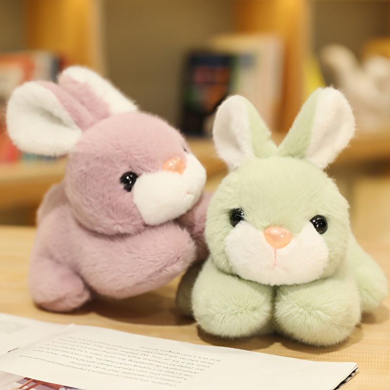 Plush Toys For Halloween, Thanksgiving, Christmas Celebrations, Cute Soft  Toys - Big Ear Bunny Plush Cute Rabbit - Temu