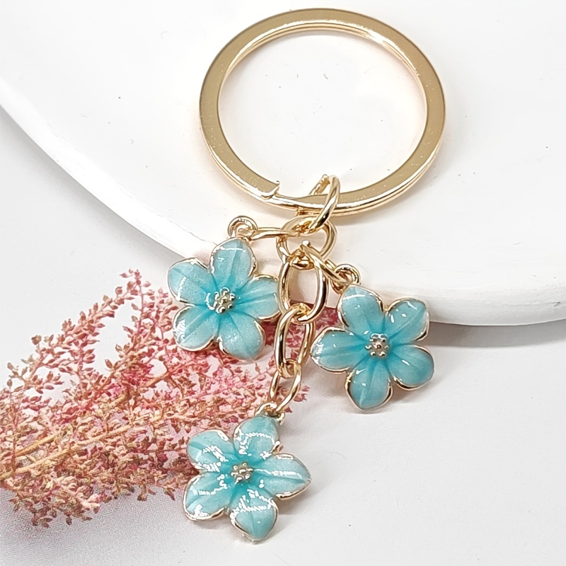 3 Pack Handbag Charms Flower Keychains for Women Enameled Keychain, Cute  Accessories for Girl's Backpack, Car Key, Handbag, Purse at  Women's  Clothing store