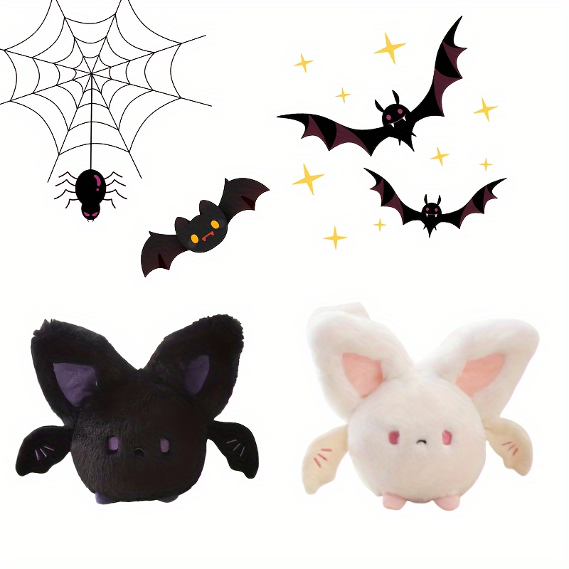 Goth Gothic Bat Plush Plushie Vampire Wingned Emo Halloween