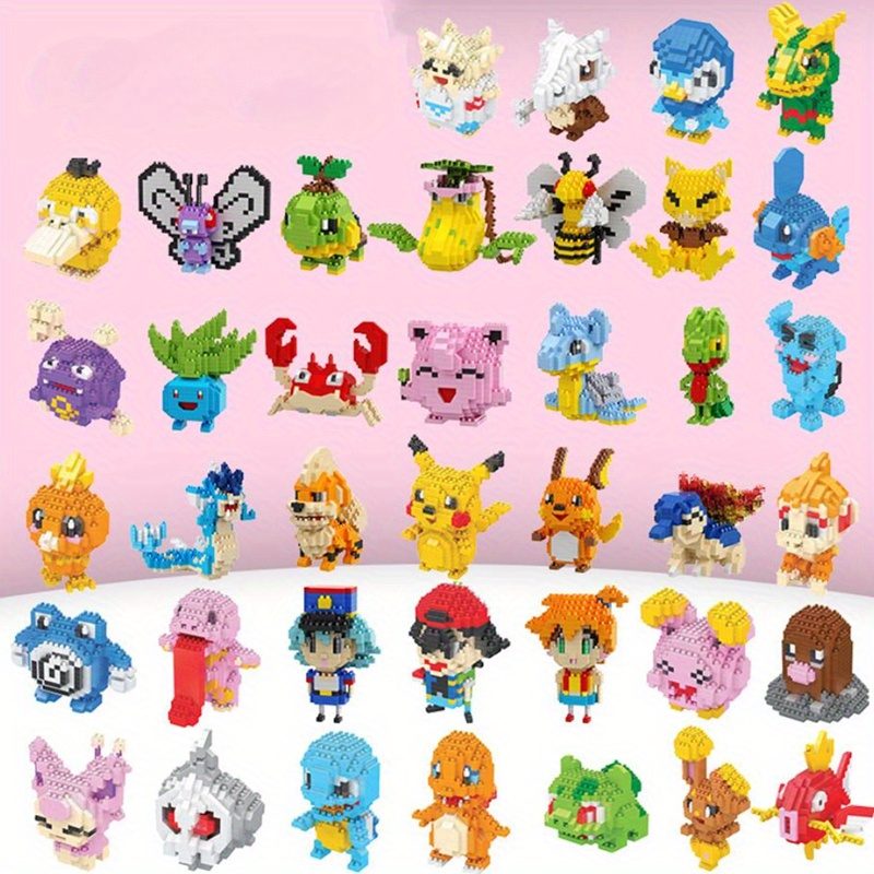 Figuras de acción de Pokémon, figuras de acción de Pokémon, Charizard,  Pikachu, Mewtwo, monstruo de bolsillo, deformación, Pokeball, modelo de