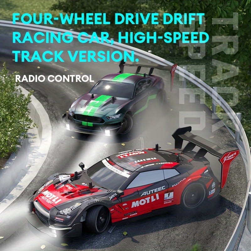 Voiture de Drift RC 2.4G 4WD à charge rapide pour enfants, course  dynamique, modèle de