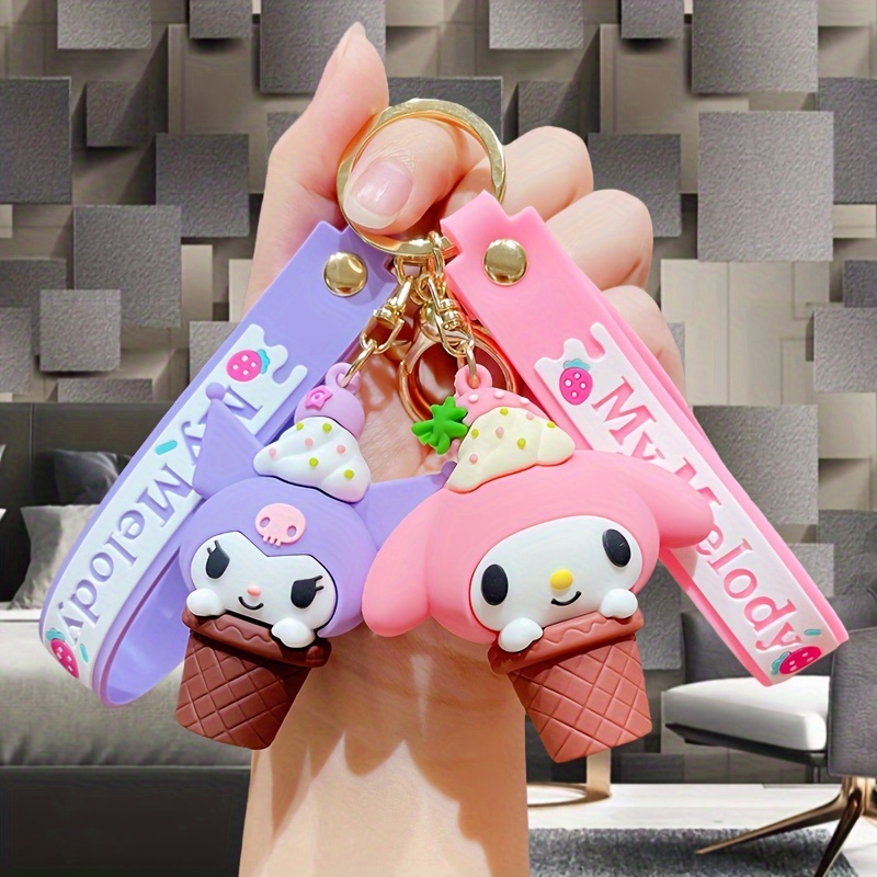 Sanrio Little Twin Stars Beaded Charm Mobile Phone Wrist Strap