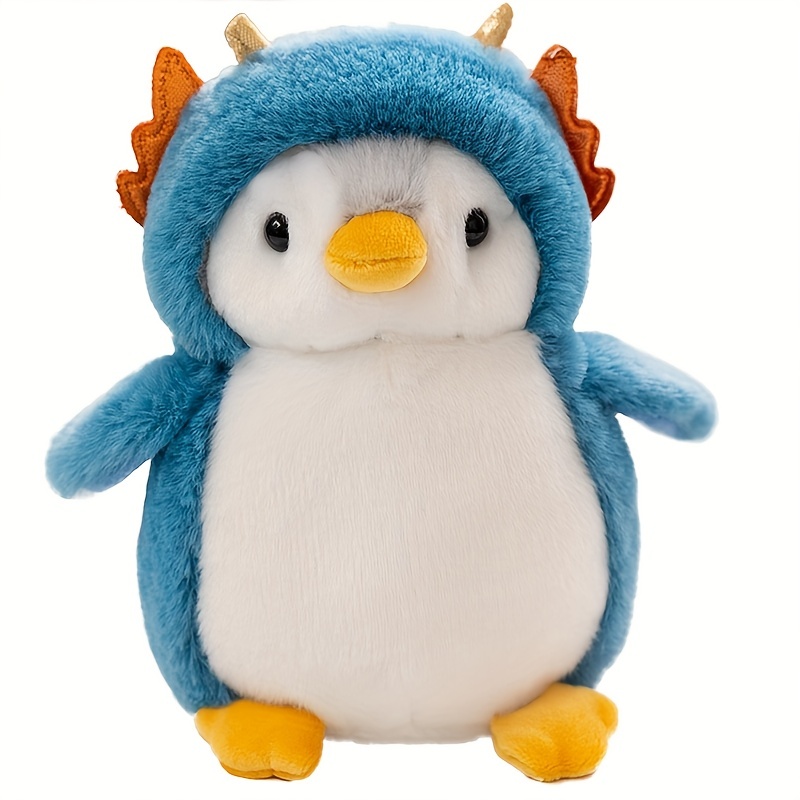 Kawaii Football Penguin Stuffed Animal High end And - Temu