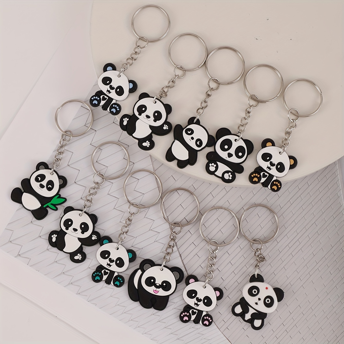 Panda Schlüsselanhänger - Kostenlose Rückgabe Innerhalb Von 90