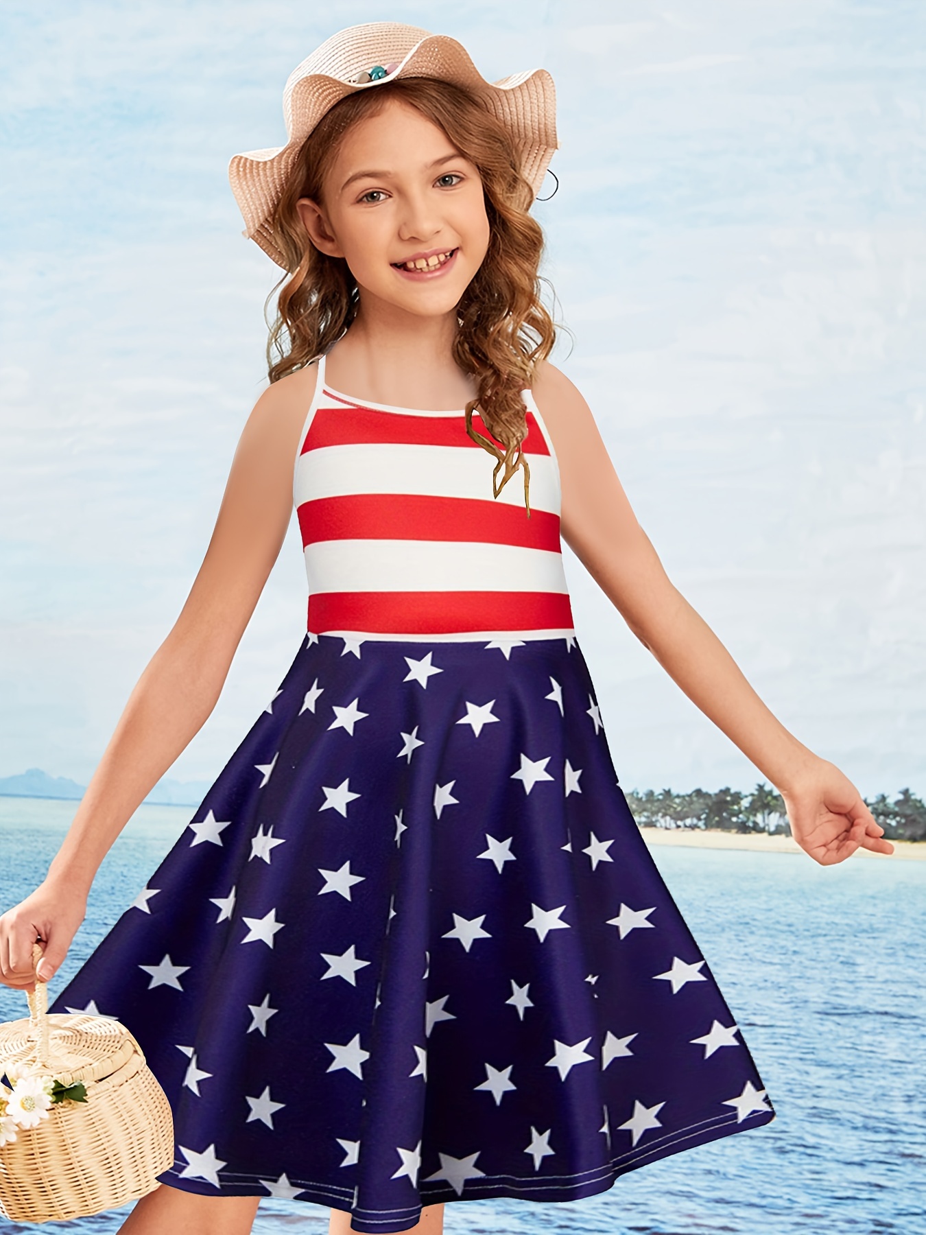 Girls 4th of july on sale dresses