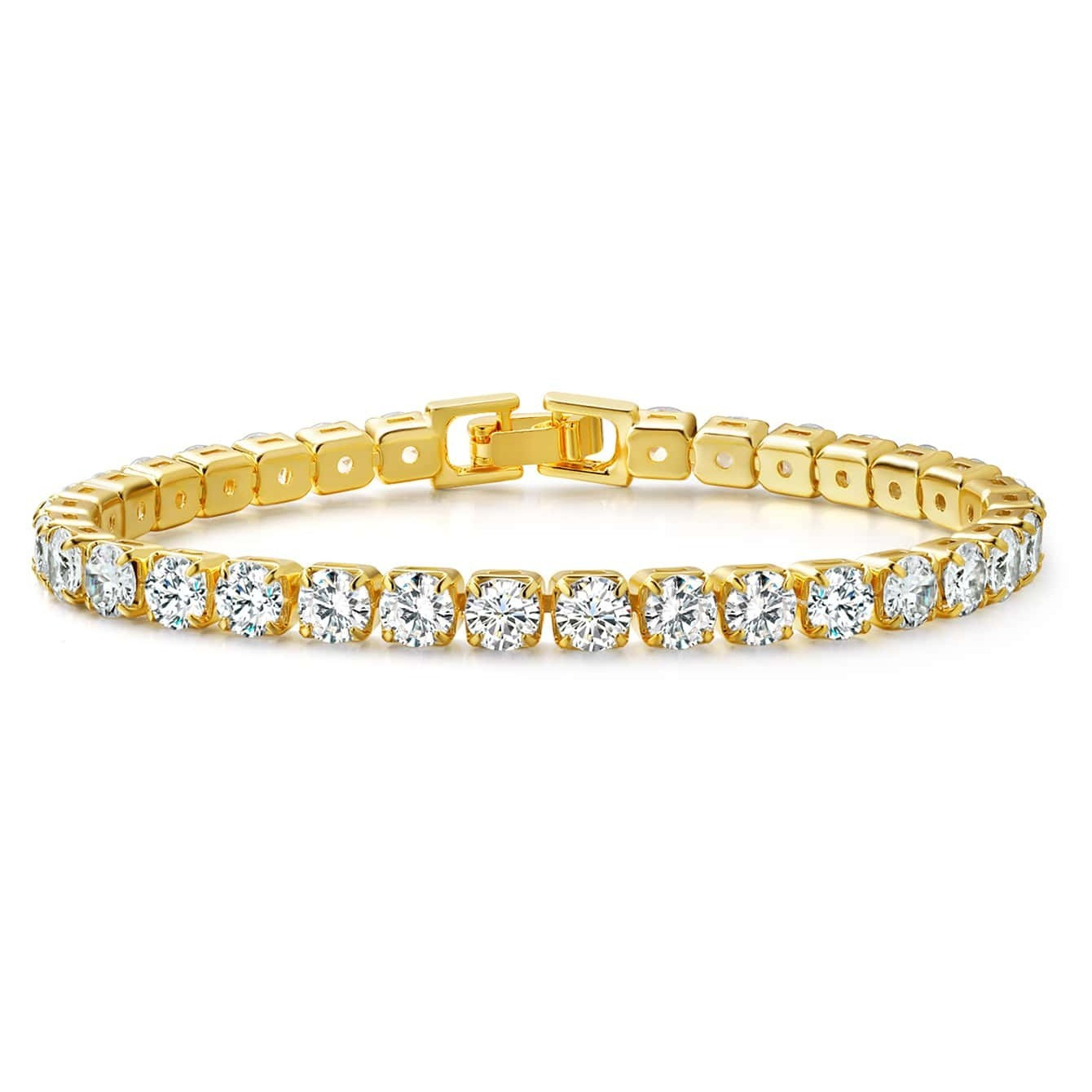 Golden Bracelets For Women 14k Gold Plated Bracelets For - Temu Sweden