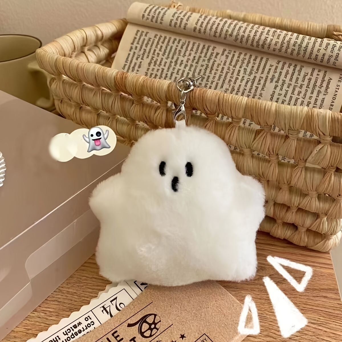 Ghost Plush Keychain Clips(Please Read Description To Purchase)