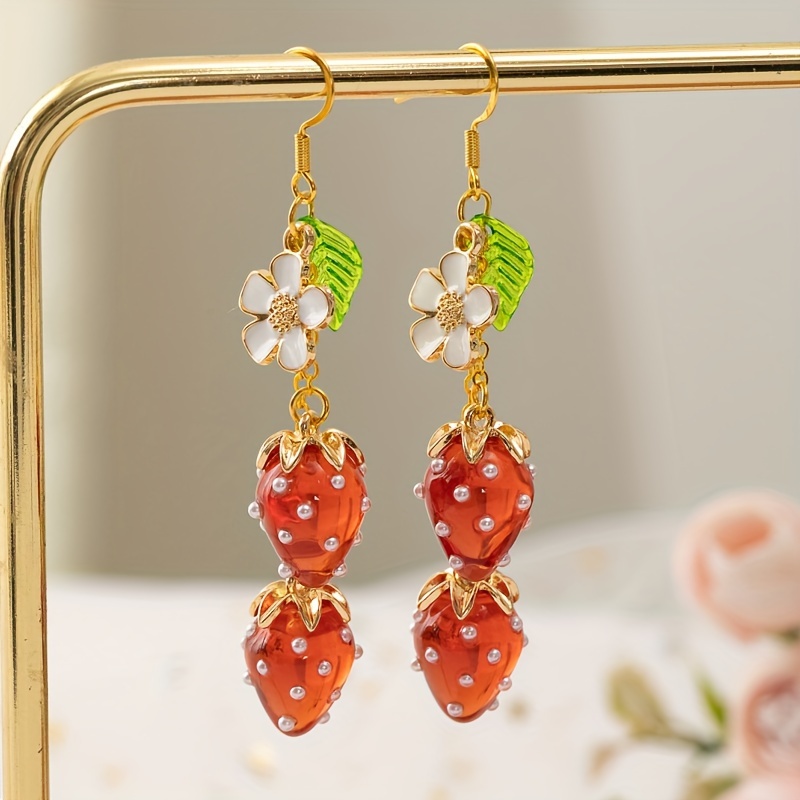 Strawberry Jewelry - Temu