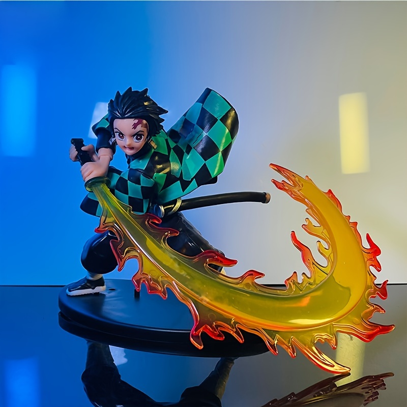 Anime Demon Slayer Action Figures Onigiri Kamado Nezuko Kamado Tanjirou  Agatsuma Zenitsu Anime Peripheral Small Ornaments