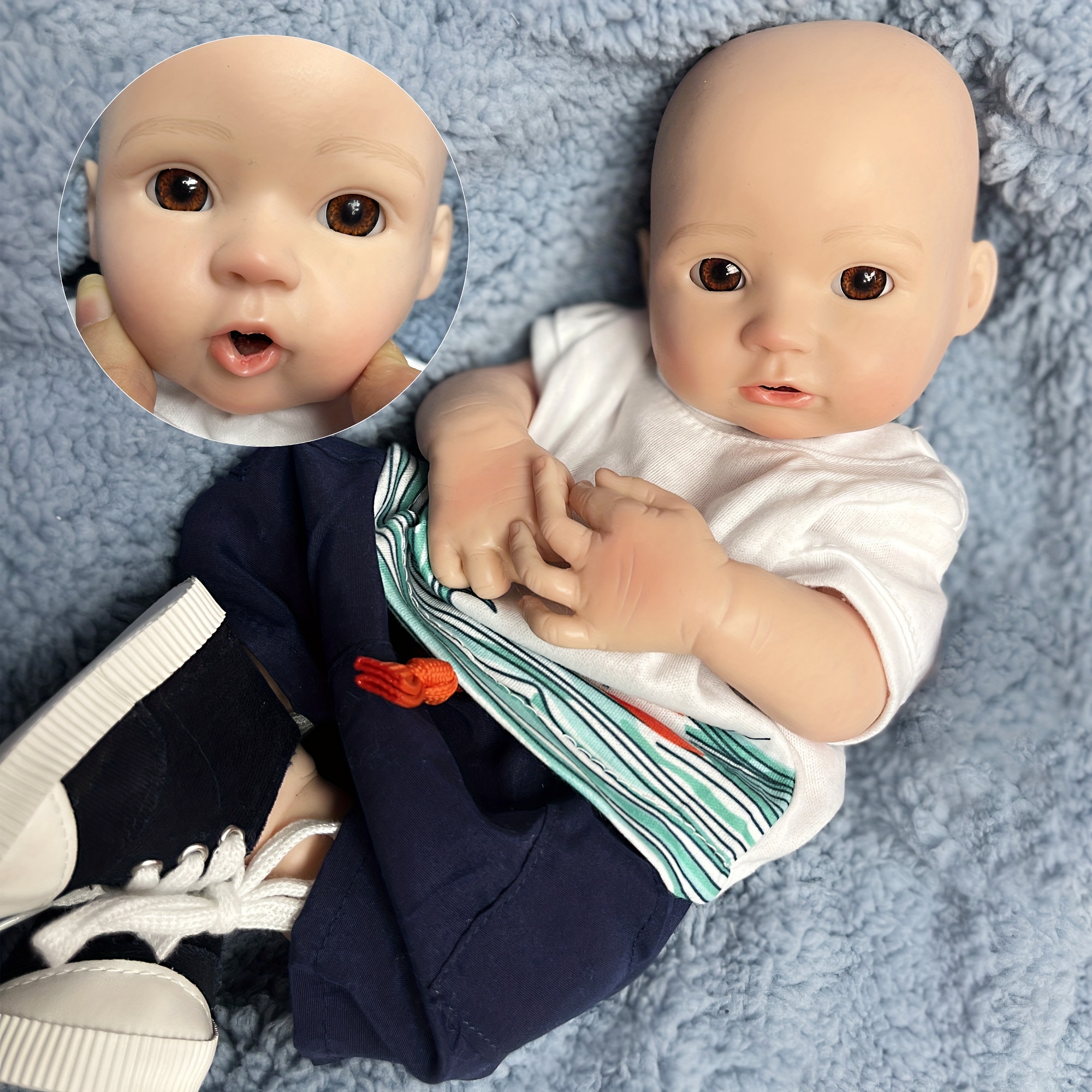Reborn Baby Dolls Silicona Realista - Temu