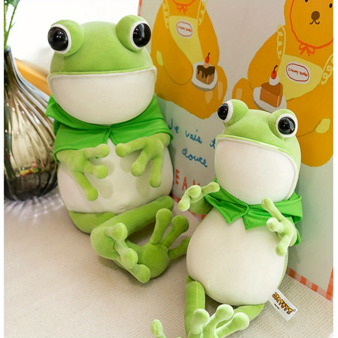Frog Crochet, Amigurumi, Stuffed Animal, Kids Toy, Plushy, Handmade,  Squishy, Birthday, Toad, Birthday, Boys, Girls, Knit Toys, Cuddly 