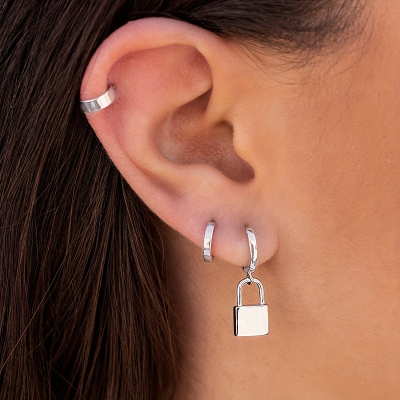 Diy Jewelry About Metal Iron Earring Back Earplug - Temu