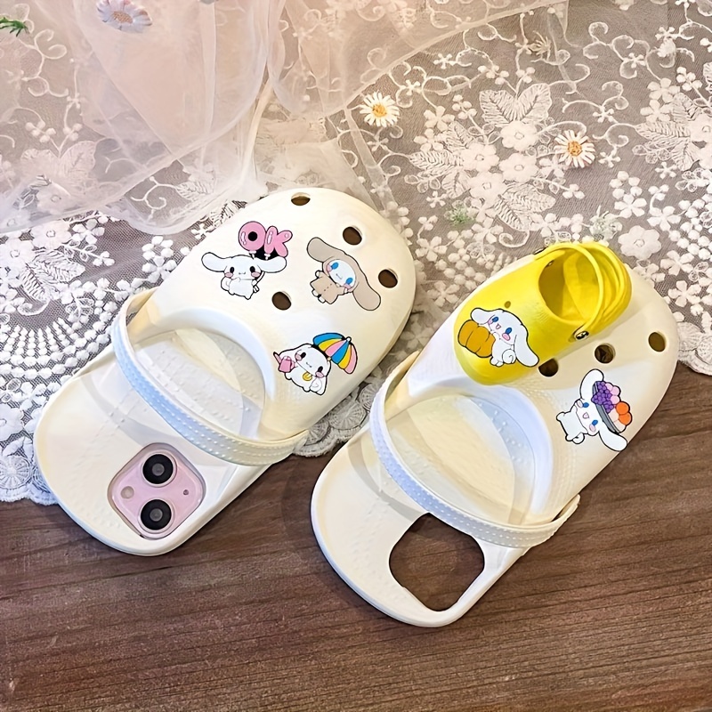 Cute Hole Shoes Accessories Crocs Sandals Slippers Creative Jewelry