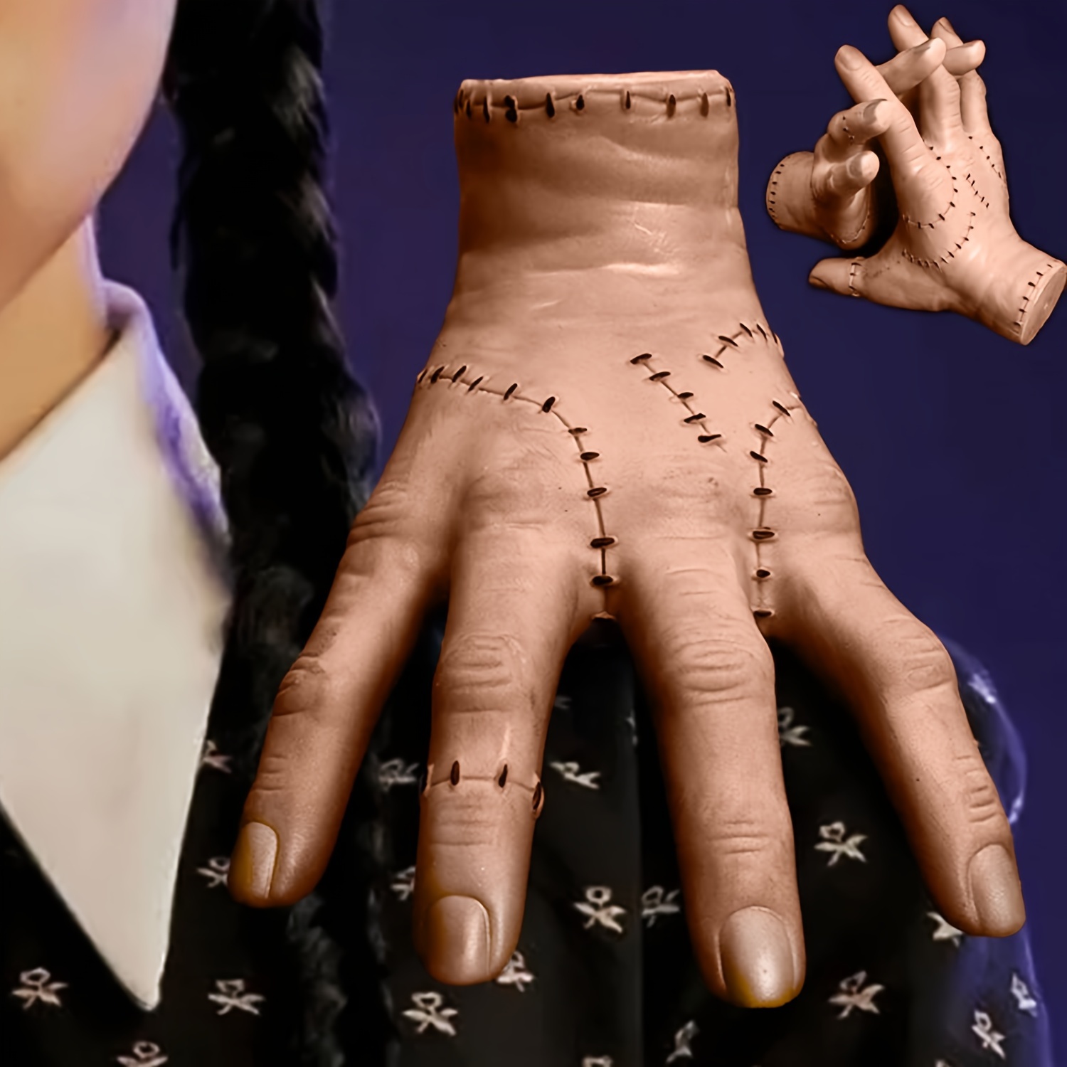 Wednesday Addams Thing Hand Action Figure Anime Gothic Wednesday Addams  Family Thing Figure Hand Model