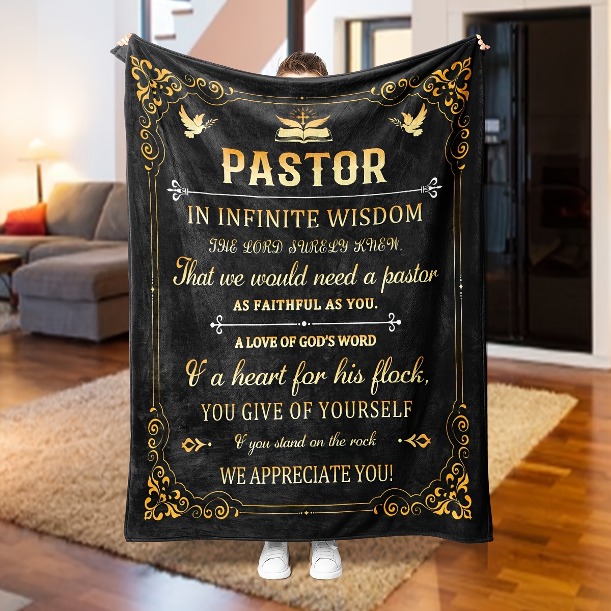 Regalos cristianos, regalos de agradecimiento para pastor, regalo de  agradecimiento para pastor, regalos para hombres y mujeres, placa de  decoración