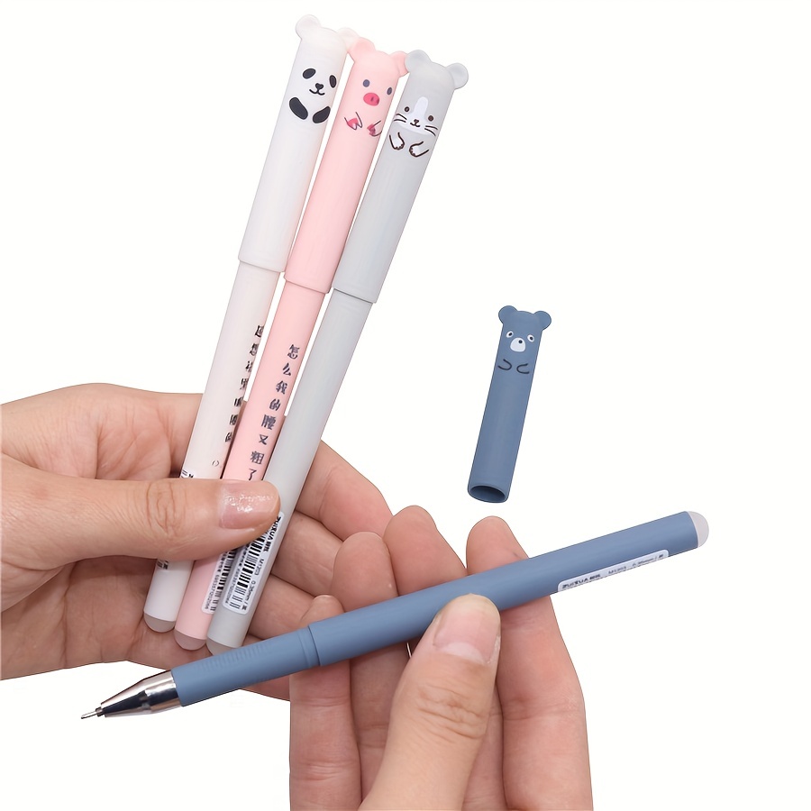 6pcs Kawaii Pens Flower Gel Pen Tulip Quick-Drying ST Head Pen Aesthetic  Stationery Pretty Pens Ballpoint Pen Back To School - AliExpress