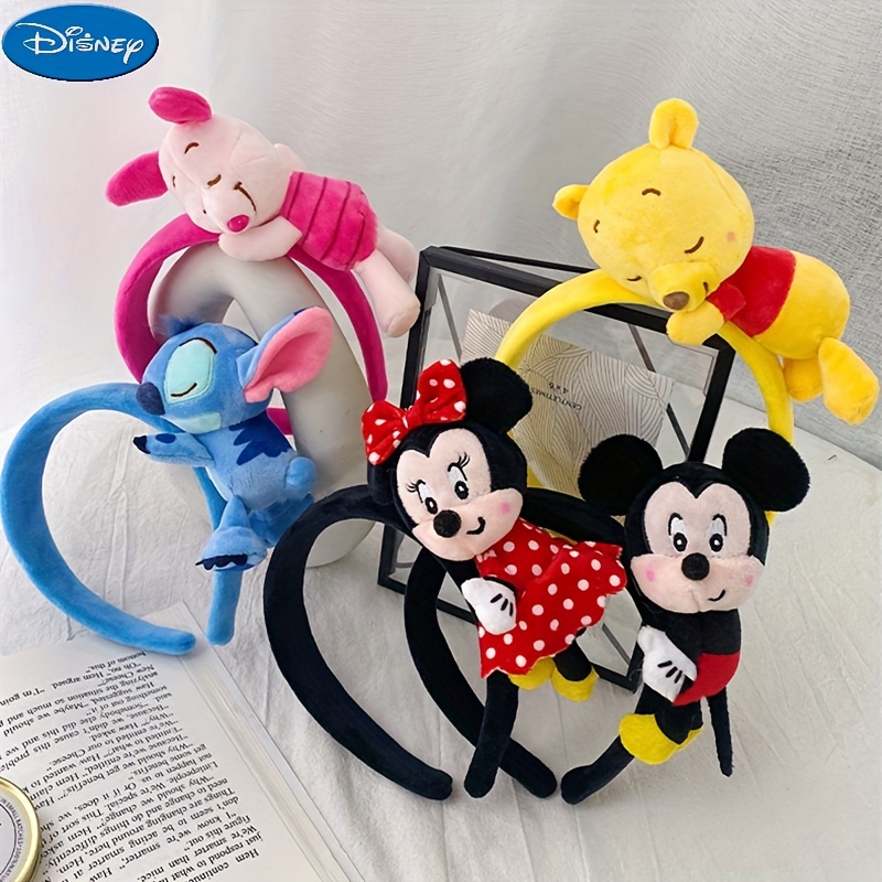 Lazos de Stitch de Disney para el cabello para niñas, juego de accesorios  para el cabello, 7 piezas de 4 pulgadas, Stitch en cada pinza, pinza