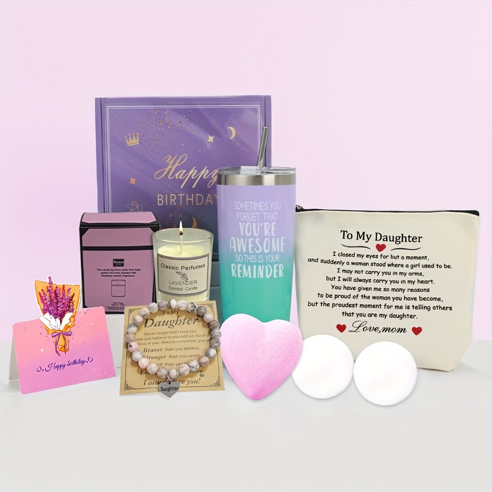  Regalos de cumpleaños para mujeres, regalos de cumpleaños para  mejor amiga, regalos únicos para el día de San Valentín para su esposa,  mamá, hermana, amistad, 40º 50º cumpleaños, regalos de spa