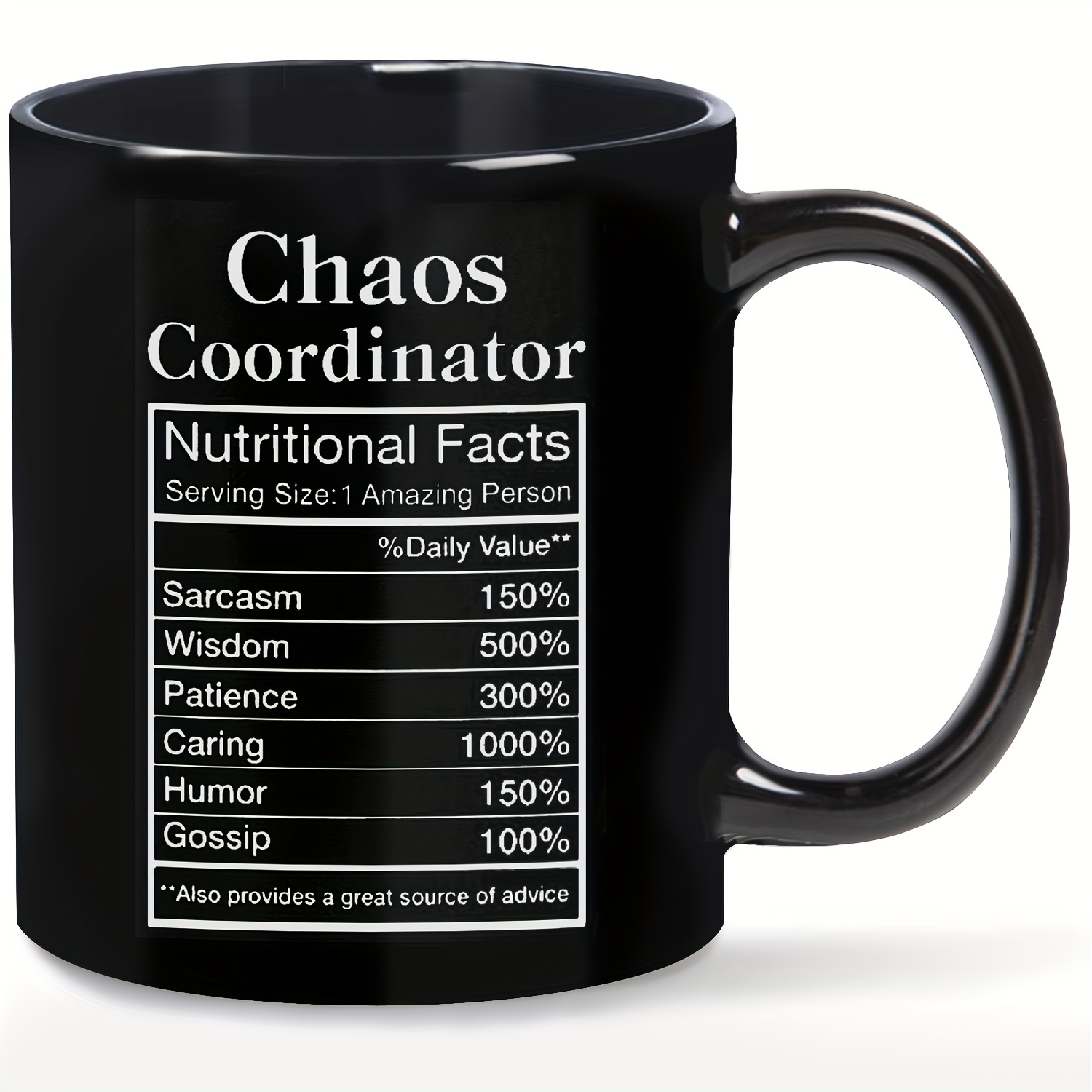 Chaos Coordinator Mug Portable Coffee Mugs Boss Lady Gifts - Temu