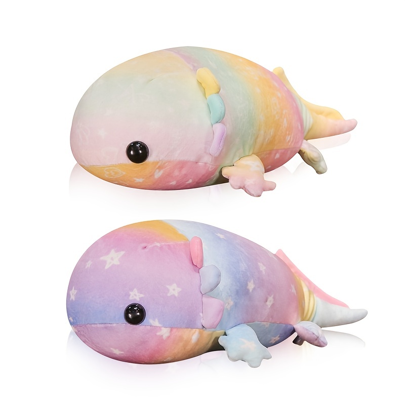 42cm/16.53in Cartoon Axolotl Plush Axolotl Plush Realistic Ambystoma Creepy  Amphibians Plush Toys Home Decoration Birthday Party