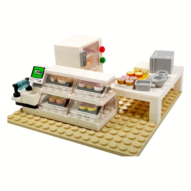 Moc Ideas Bread Machine City Mini Bricks Toy