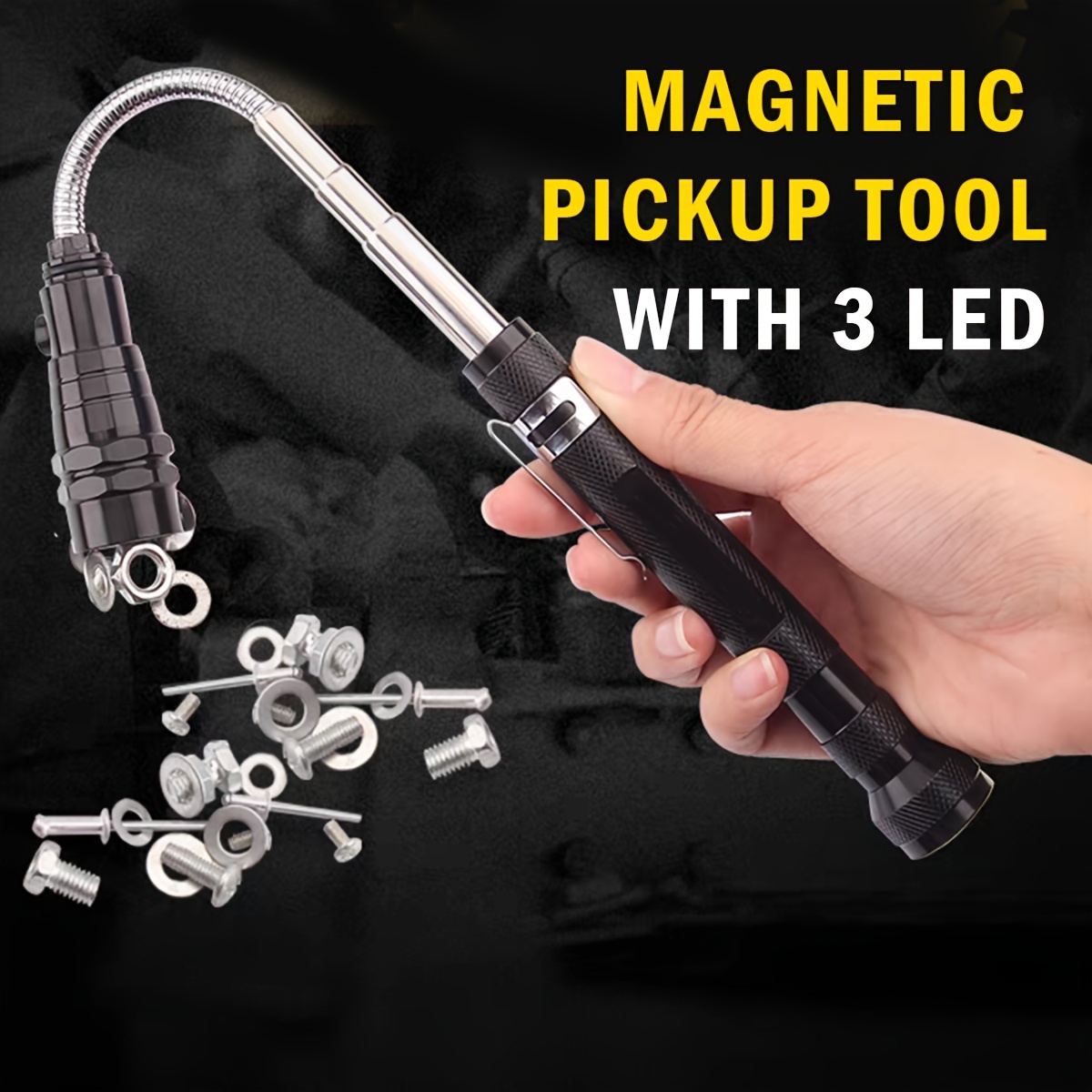 / Outil de ramassage magnétique flexible > Equipement  Atelier > Outils d'inspections > Aimants > Outil de ramassage magnétique  flexible
